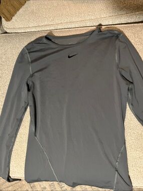 Nike Women’s Grey Dri-fit Longsleeve
